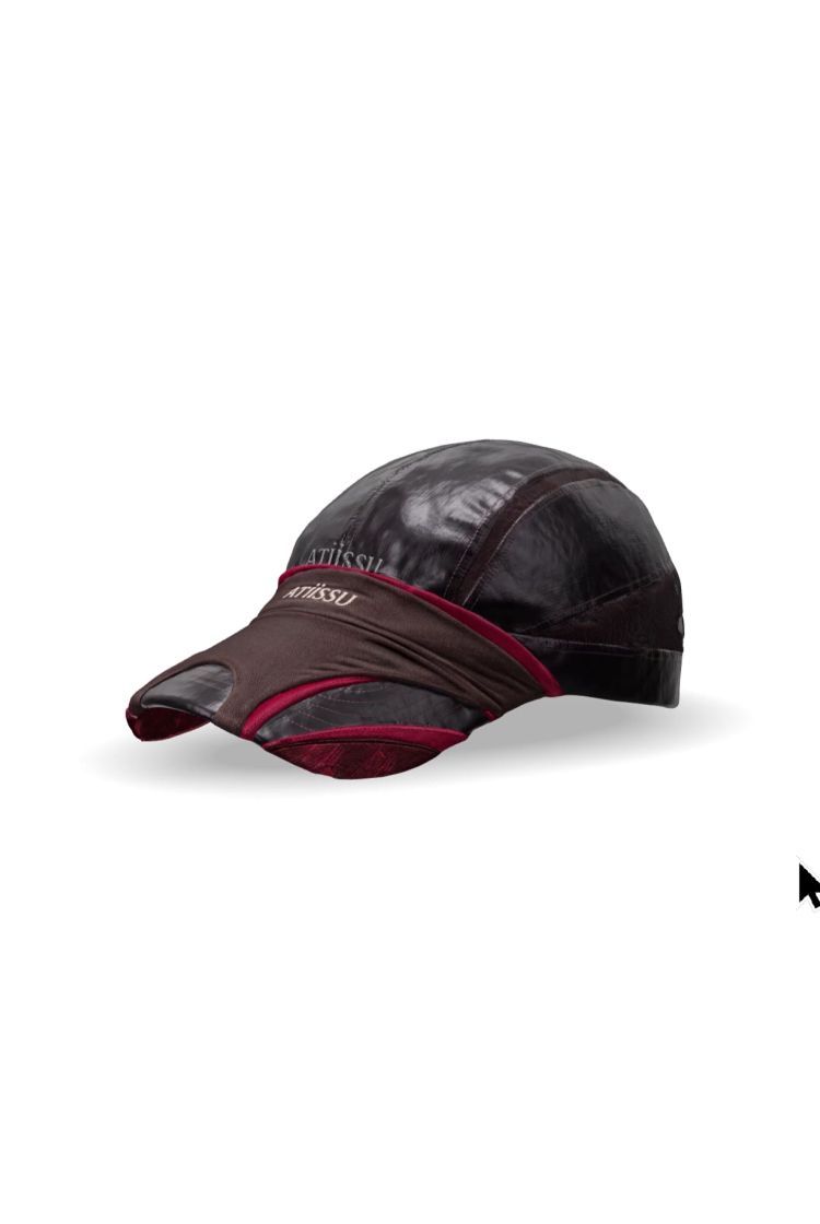 ATiiSSU☆Lip Cap ATIISSU Slash Cap Ivory Fringe Texture 5-Dart Crown