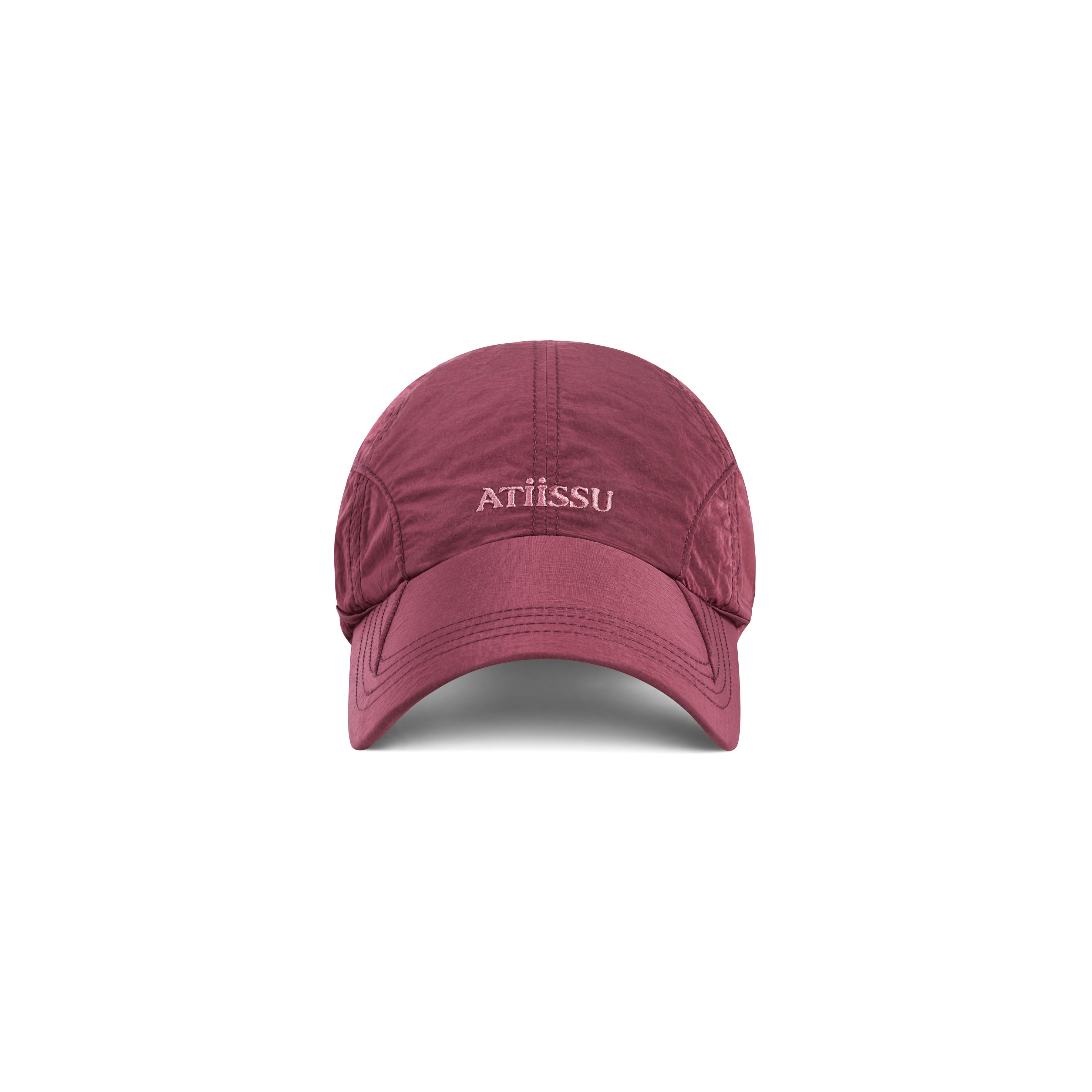 帽子 ATiiSSU Pintuck Cap ATiiSSU】(韓国) ピンタック ロゴ キャップ Pintuck Cap 2色 (ATiiSSU