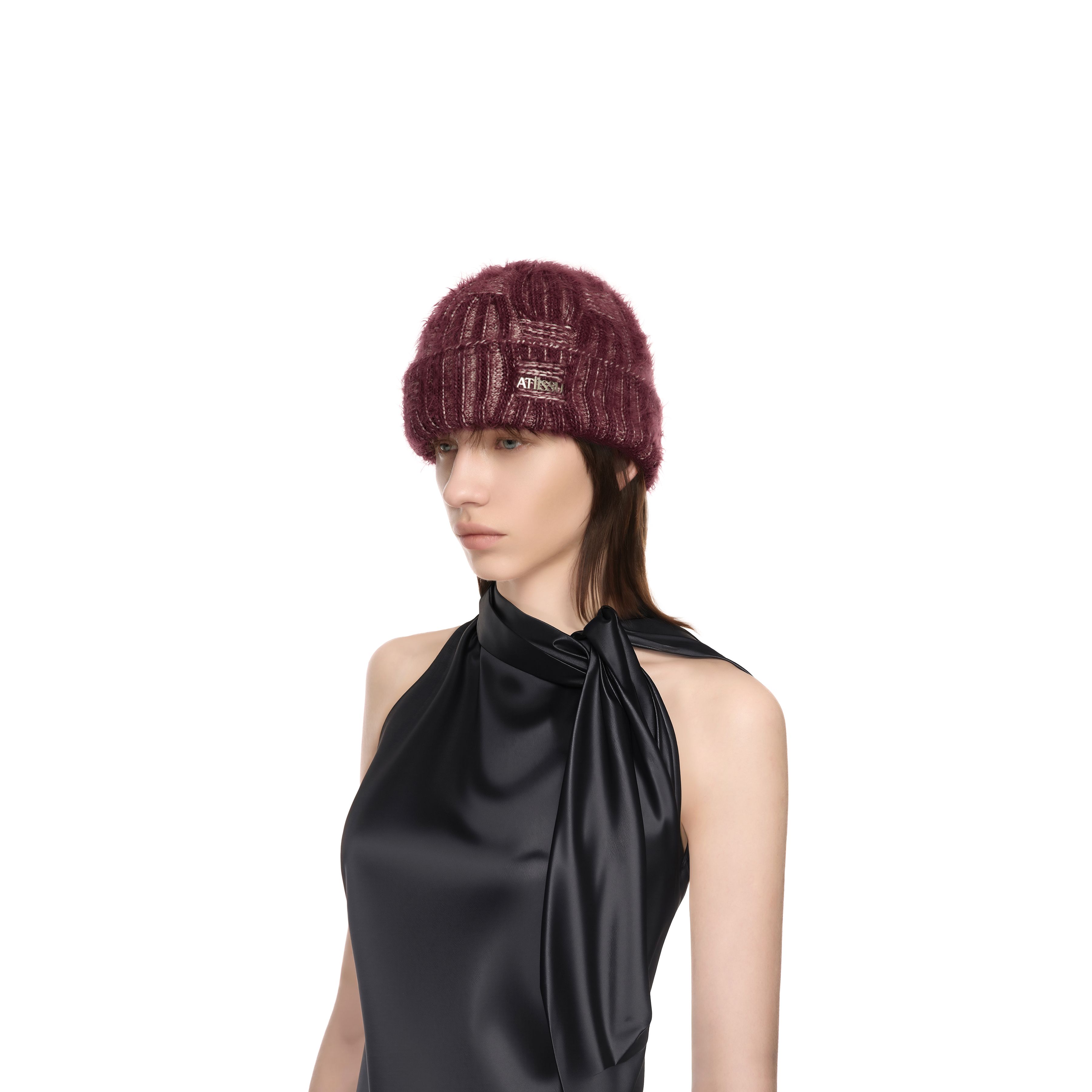 ATiiSSU(アティシュ) Kevi Beanie BKビーニー Weave Beanie BK | Atiissu KR